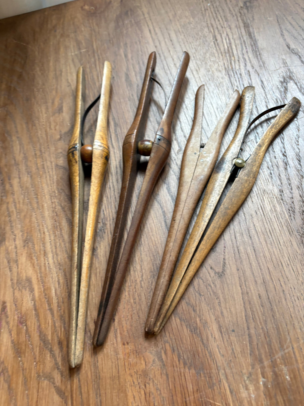 Vintage handschoen rekkers