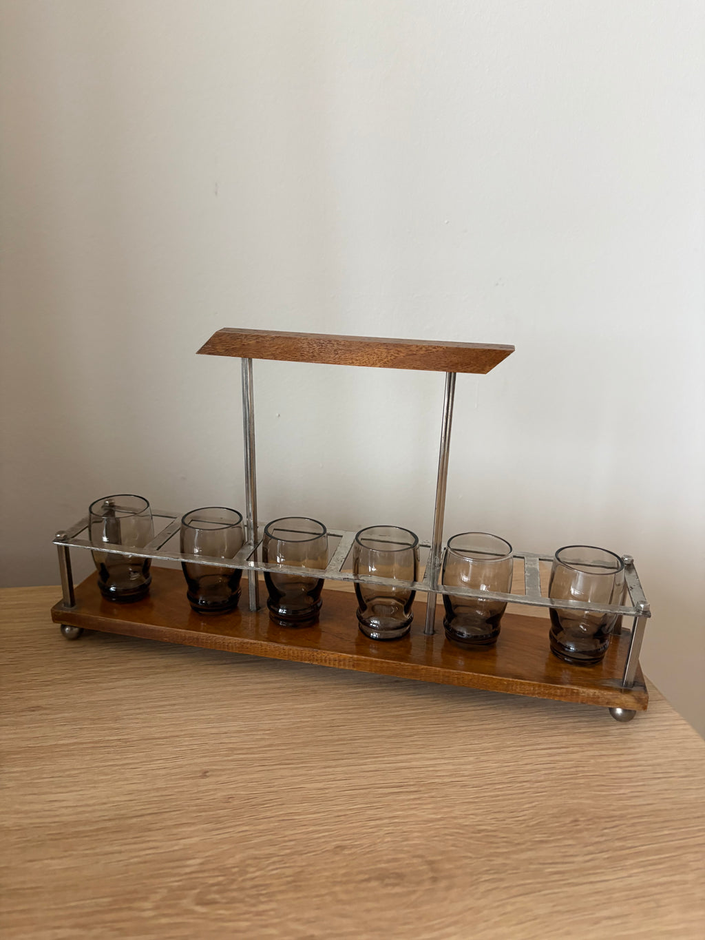 Franse vintage likeurset uit 1950
