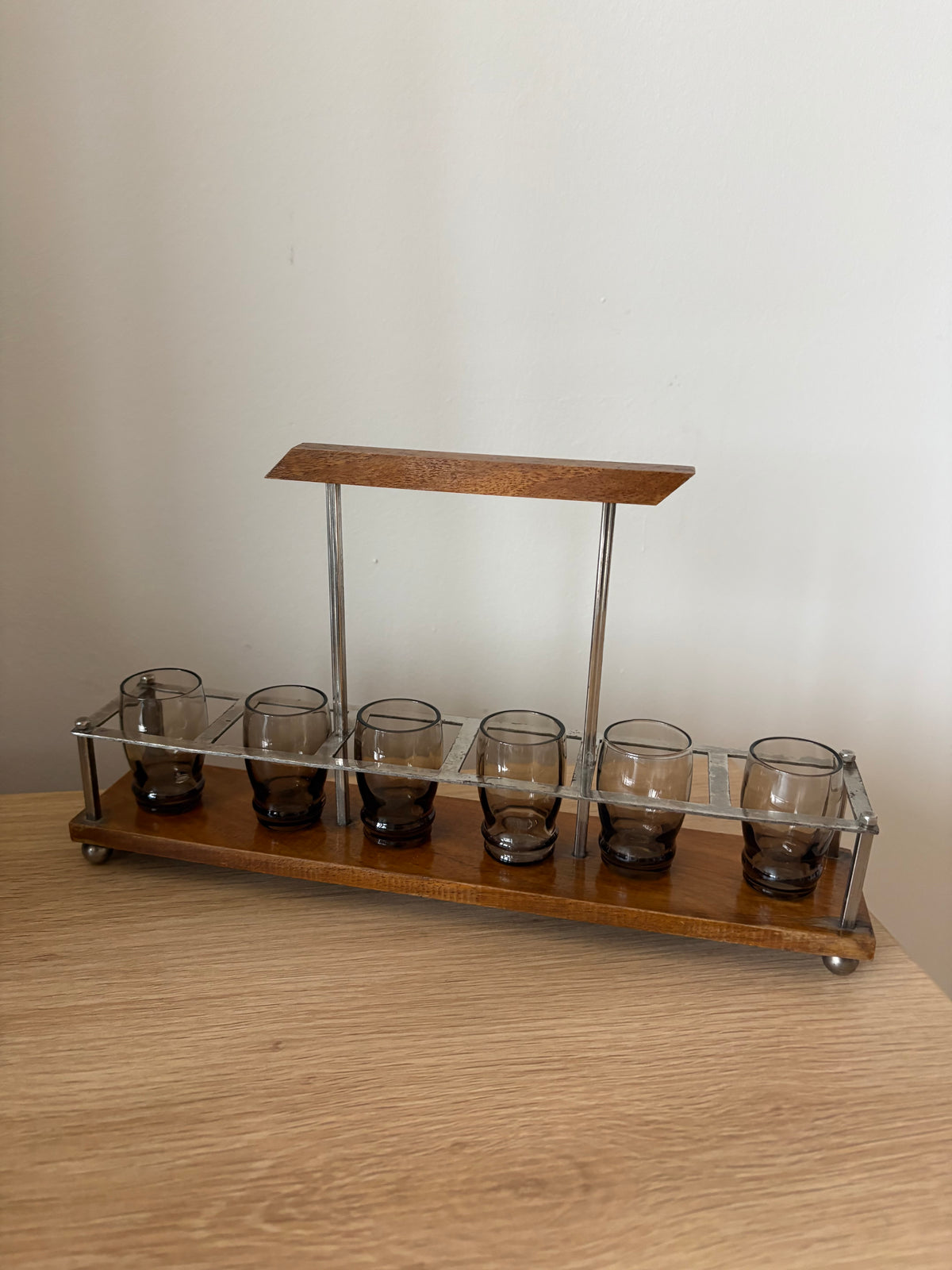 Franse vintage likeurset uit 1950