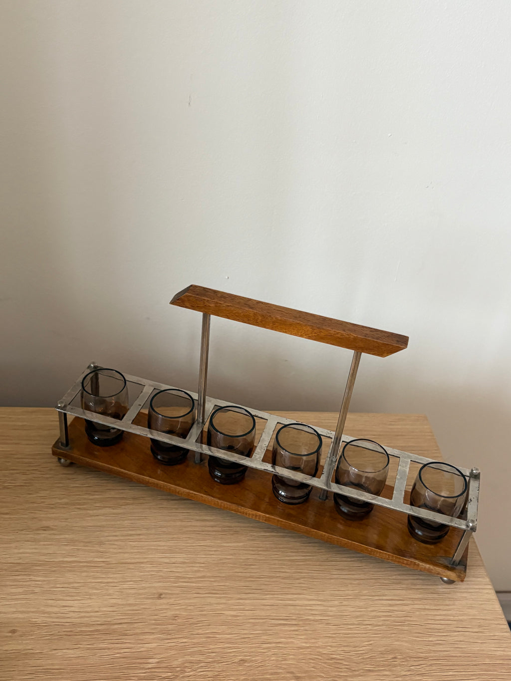 Franse vintage likeurset uit 1950