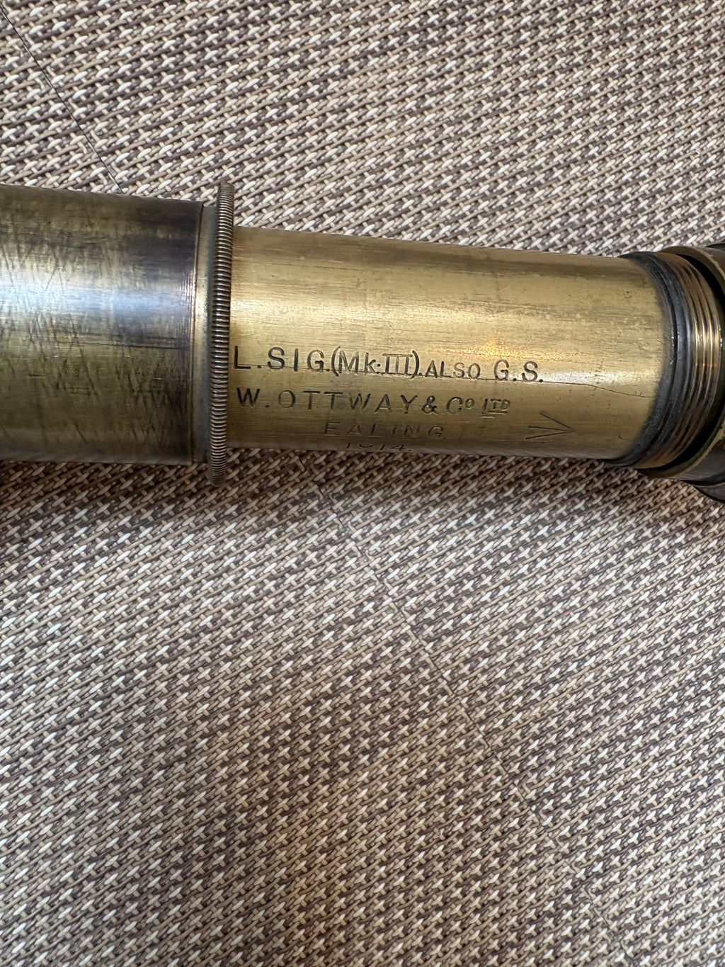 Antieke signaal telescoop