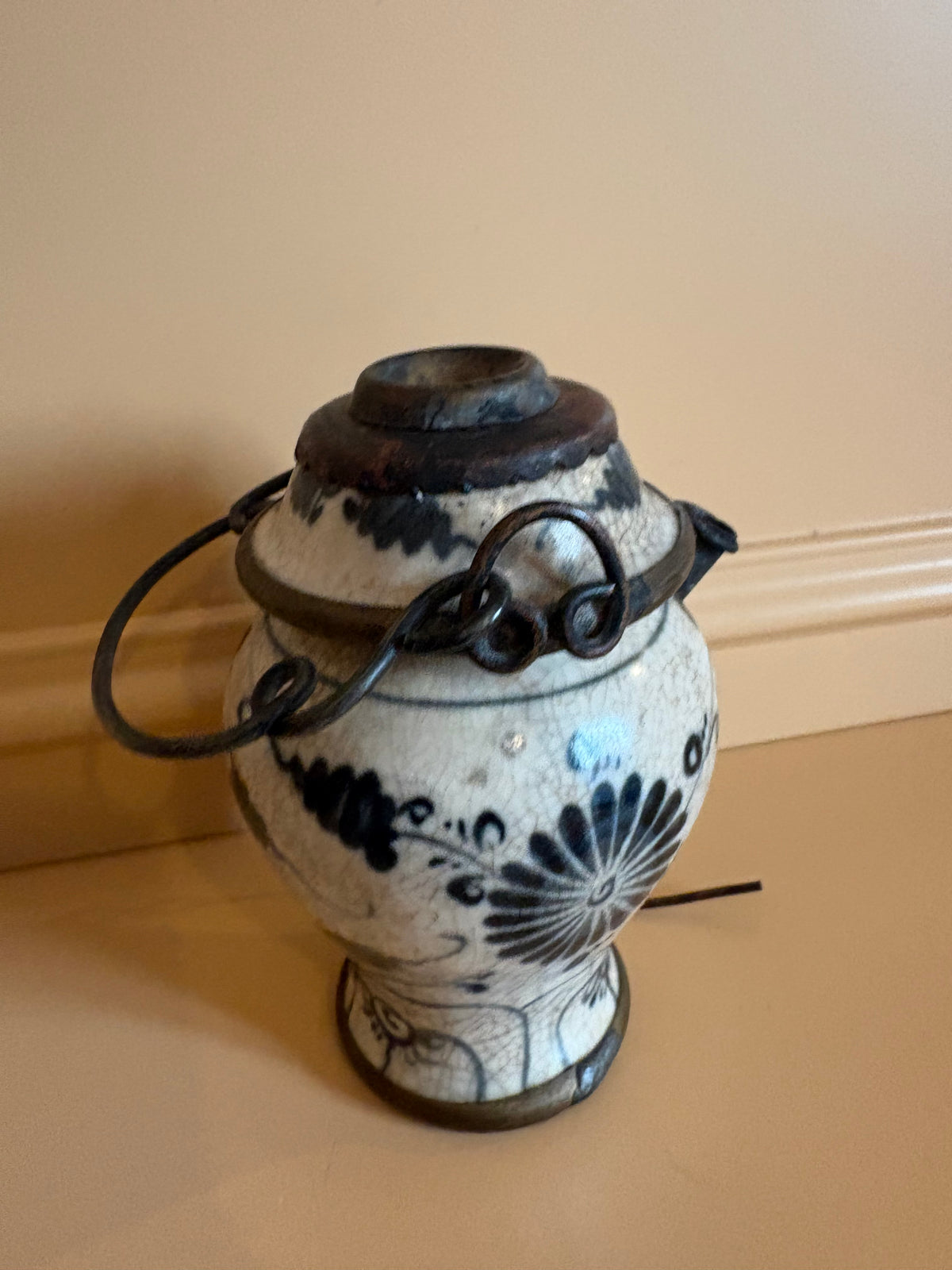 Antieke Chinese Opium Pijp uit de 19 eeuw