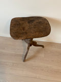 Antieke houten bijzettafel