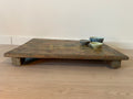 Mooie antieke houten offertafel