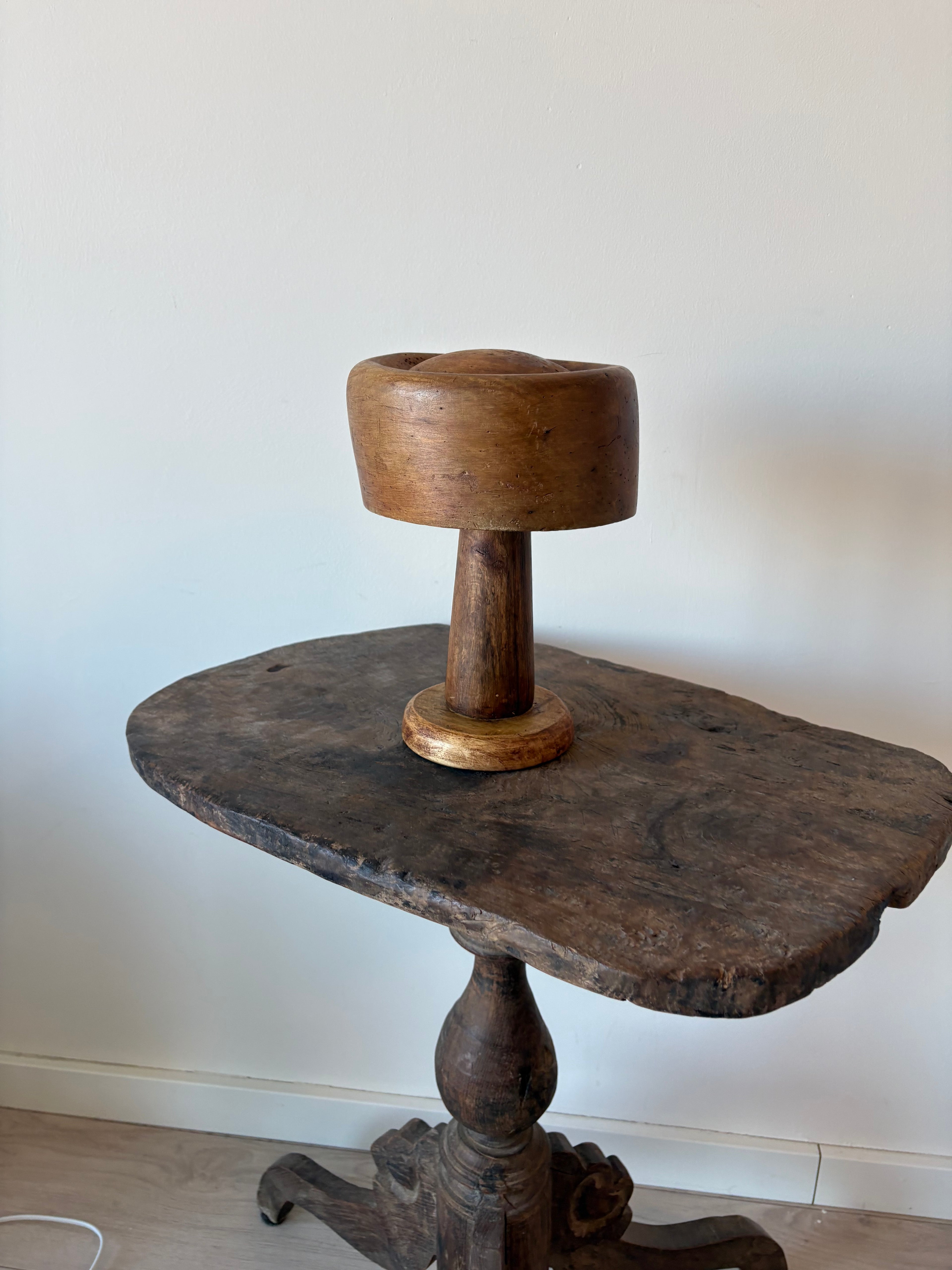 Antique wooden side table